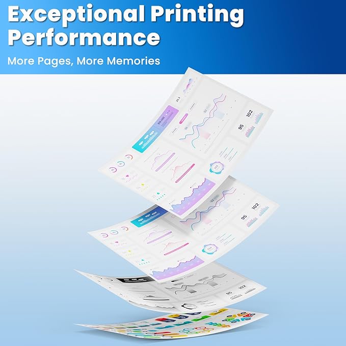 414X Toner Cartridges 4 Pack High Yield Color Laser Jet Pro MFP M479fdw M454dw Replacement for HP 414X Toner 414A for HP414X HP414A Works for MFP M479fdw M454dw M479fdn M454dn Enterprise M480f M455dn
