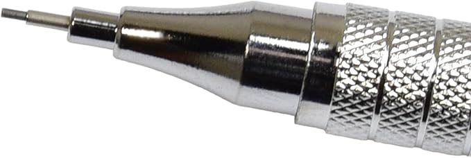 PIPER Quadrata Metal Mechanical Pencil 0.7mm with Erasers and HB #2 Lead Refills for Art, Sketching, Writing, Drafting (Dusty Dark Purple)