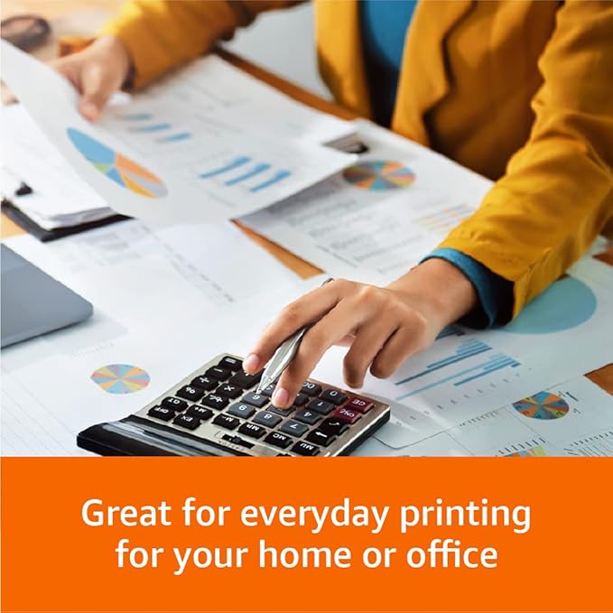 Amazon Basics Multipurpose Copy Printer Paper, 20 lb, 8.5 x 14 Inches, 10 Reams (5,000 Sheets), 92 Bright, White