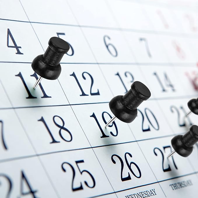 40Pcs Wood Push Pins, Decorative Thumb Tacks, Wooden Pins and Tacks, Cork Board Thumbtacks, Cute Thumbtack for Wall and Bulletin Board, Map Pins