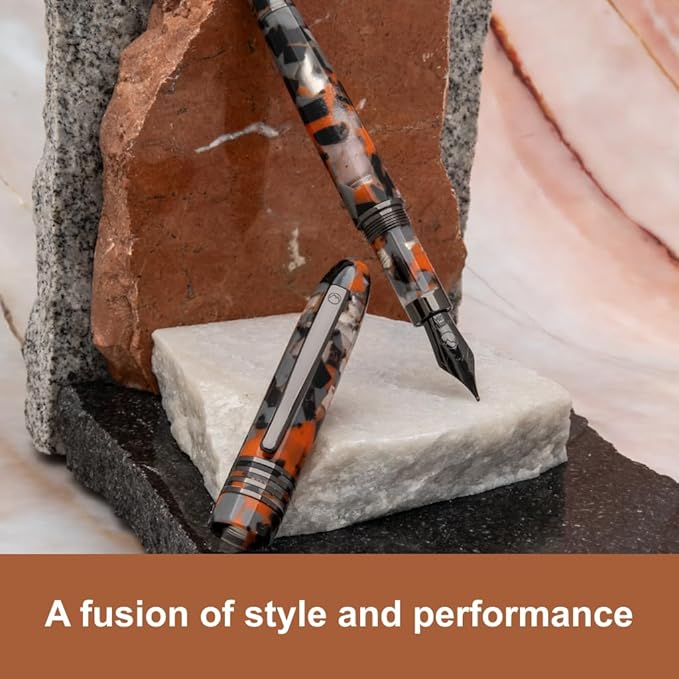Monteverde Orange Mountain Fountain Pen - M