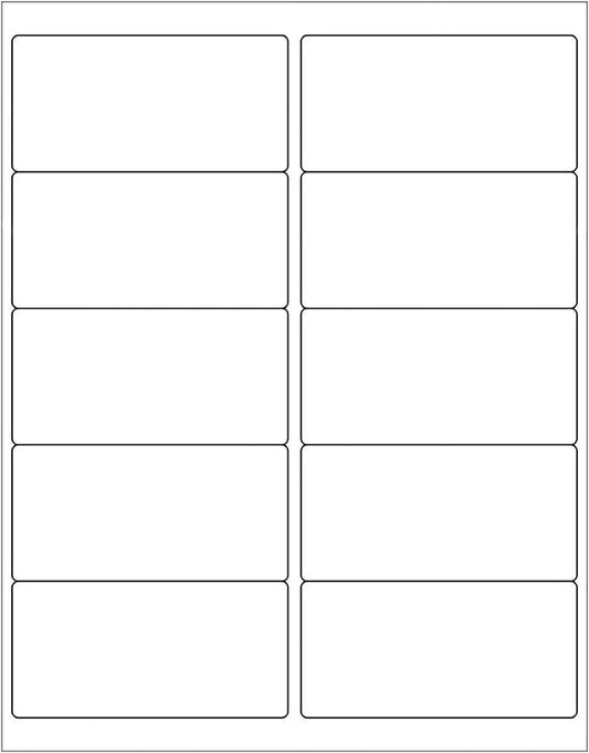 9527 Product 10 UP Sticker Labels,2x4 inches FBA Shipping Address Labels for Laser/Ink Jet Printer,Total 20000 Labels