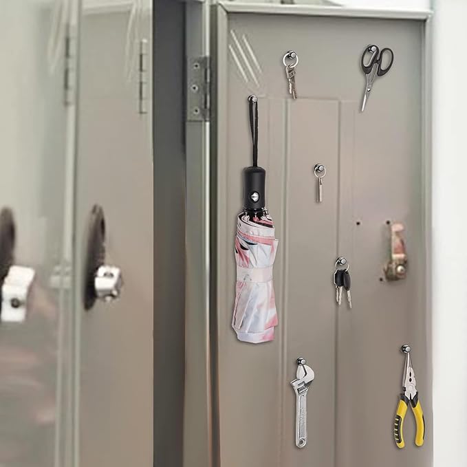 60 Pack Fridge Magnets - Whiteboard Push Pins, Small Neodymium Refrigerator Magnets, Cute Adult Magnets for Office, Kitchen, School, Locker, Map