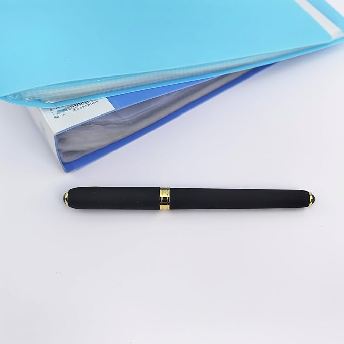 Fengtaiyuan P18Pro, Gel Ink Rollerball Pens, Black Ink, Extra FIne 0.5mm, Writting Pens, Smooth, 18 Pack (Black-0.5m)