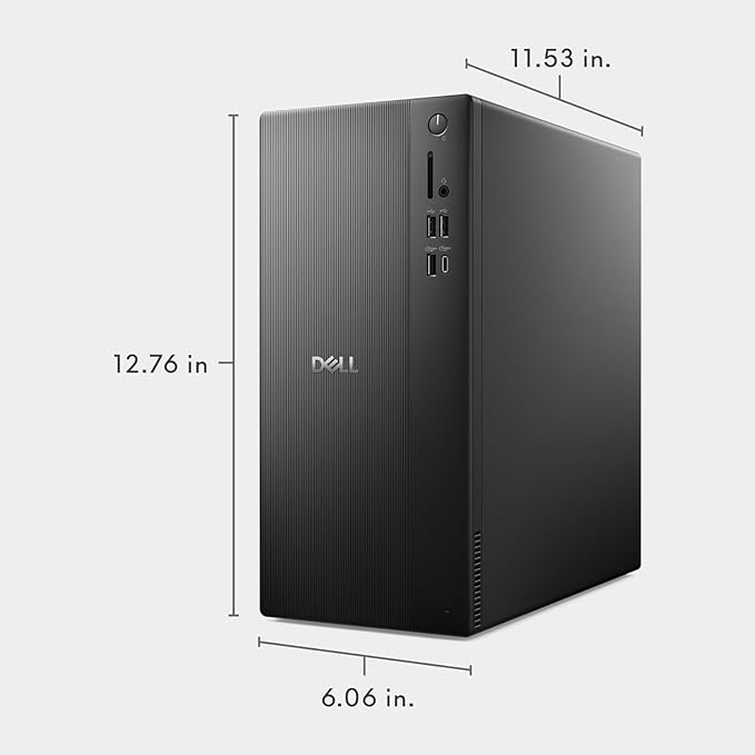 Dell 2025 ECT1250 Business Desktop - Intel Ultra 9-285K, (24 Core Processor 24 Threads), 64GB DDR5 Memory, 4TB PCIe SSD, Ultra-Quiet Design, Dual 4K Monitor Support, Keyboard and Mouse, Windows 11