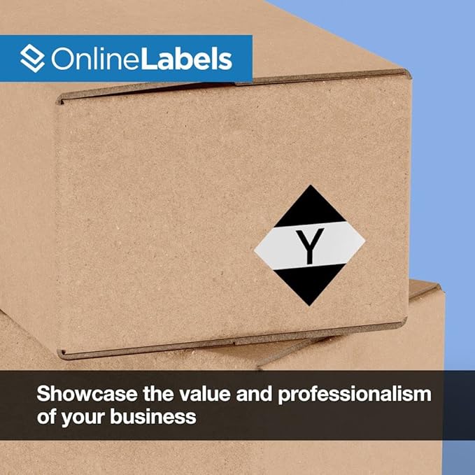 4 x 4 Square Label - Pack of 8,000 Labels, 2,000 Sheets - Inkjet/Laser Printer - Online Labels
