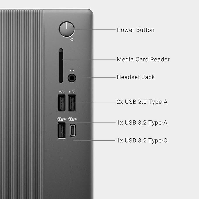 Dell 2025 ECT1250 Business Desktop - Intel Ultra 9-285K, (24 Core Processor 24 Threads), 64GB DDR5 Memory, 4TB PCIe SSD, Ultra-Quiet Design, Dual 4K Monitor Support, Keyboard and Mouse, Windows 11