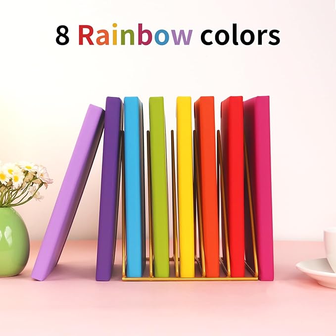 KODAPAGE A5 Liend Journal Notebook, 7mm College Ruled Notepad, Journaling for Writing, Work, School, Travel and Note Taking, Hardcover 224 Pages (112 Sheets) 5.5 x 8.3 inches Multicolored (8 Pack)