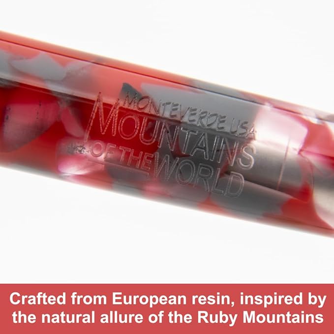 Monteverde Ruby Mountain Fountain Pen - S