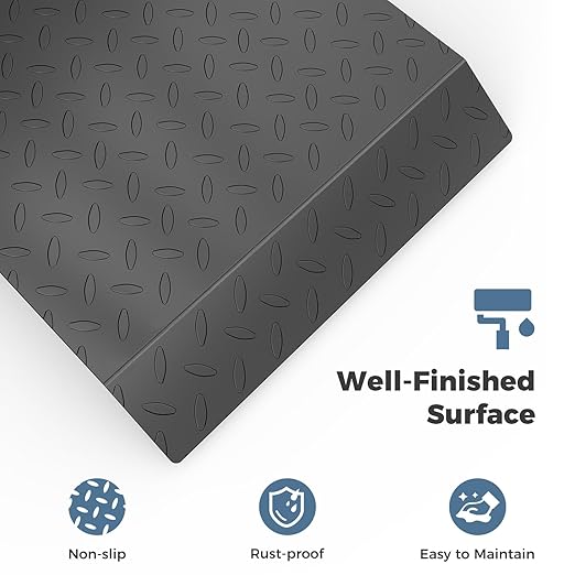 56.3"x20" Vet Animal Scale Floor Scales, Large Livestock Animal Scales with a Ramp and Digital Indicator, Heavy-Duty Farm Animal Scale for Sheep, Goat, Pigs, and Dogs, 5000 lb x 1 lb, Black