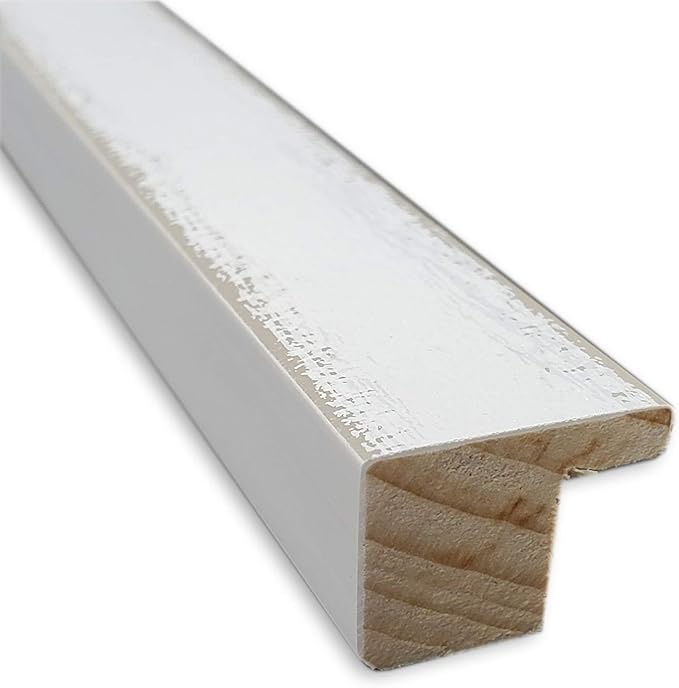 Amanti Art Natural Cork Board for Wall, 31x47 Vision Board with White Frame, Oversize Corkboard Office Decor for Home Organization, Country Rustic Corkboard Pinboard to Display Items for Home