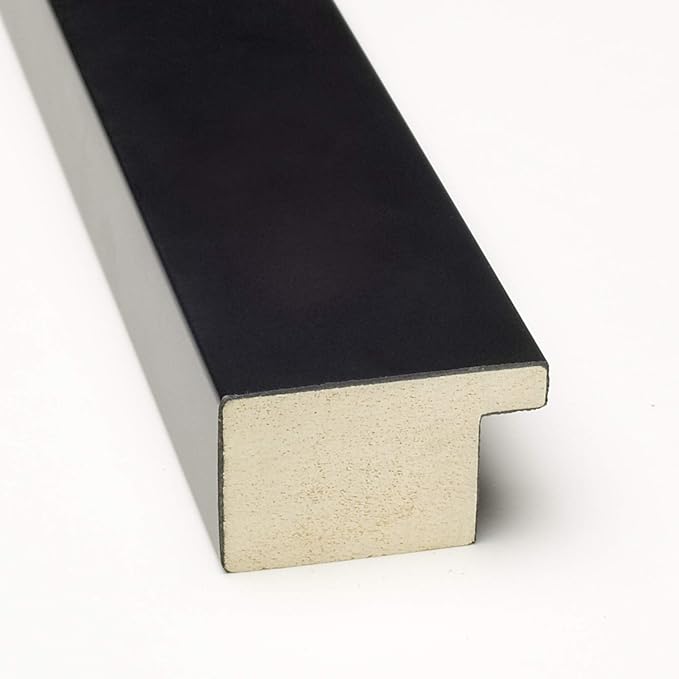 Amanti Art Natural Cork Board for Wall, 14x20 Vision Board with Black Wood Frame, Small Corkboard Office Decor for Home Organization, Modern Corkboard Pinboard to Display Items for Home Organization