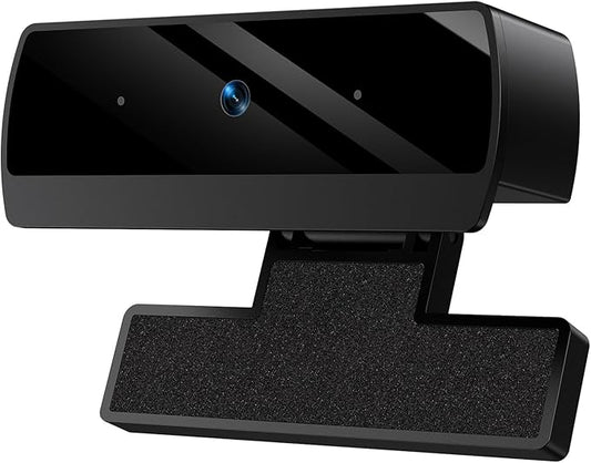 Webcam,1080P HD Webcam with Microphone, USB Computer Camera for Laptop & Desktop - Plug & Play, Stereo Sound, Auto Low-Light Correction, for Zoom/Skype/FaceTime/Teams/Webex, Streaming & Video Calls