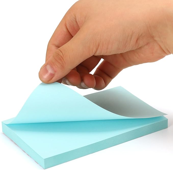 1920 Sheets 3x5 Inches Large Sticky Notes,Self-Stick Post Stickies Colorful Super Sticking Power Memo Pads for Teacher Supply,School and Office