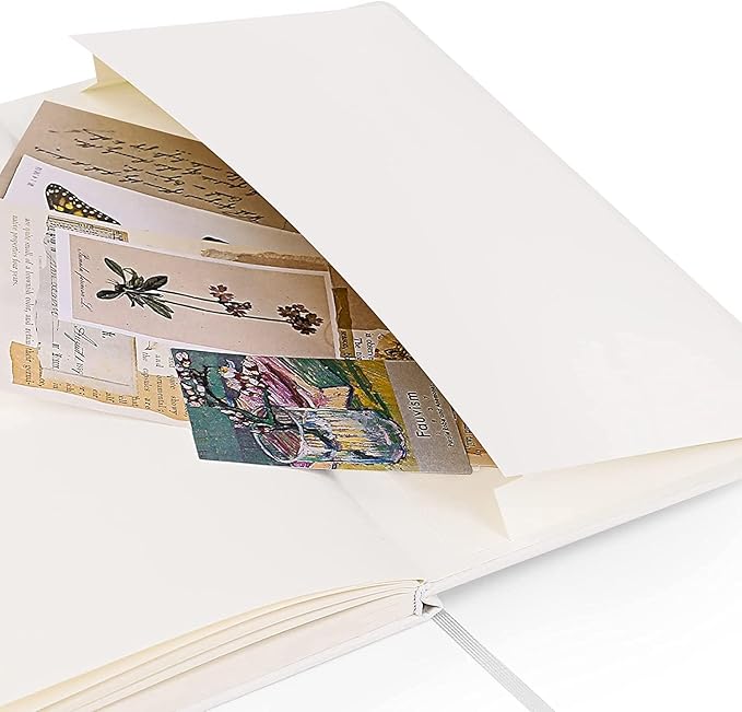 Huhuhero Notebooks Journal, Ruled Notebook, Premium Thick Paper Lined Journal, Black Hardcover Notebook for Office Home School Business Writing Note Taking Journaling, 5"×8.25" (5, Brown)