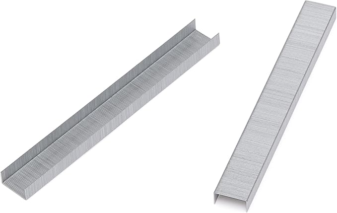 Amazon Basics Standard Stapler Staples, 1/4" Length, 50000 Count, 10-Pack of 5000, Silver