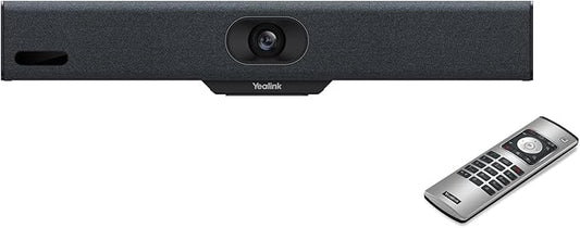 Yealink MeetingBar A10 Conference Room Webcam 4K 120° Wide Angle Camera with Android OS, Video Conferencing System with Microphone and Speaker, AI Speaker Tracking, Auto Framing, Teams Zoom Certified