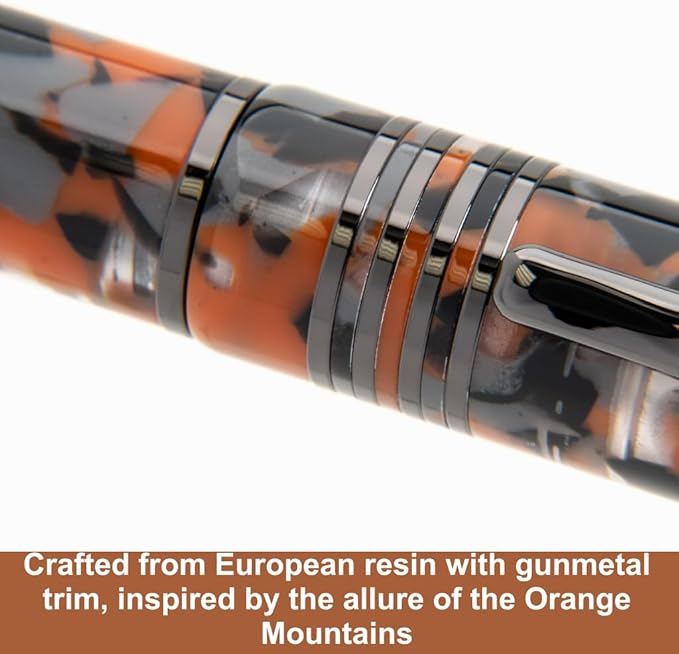Monteverde Orange Mountain Fountain Pen - M