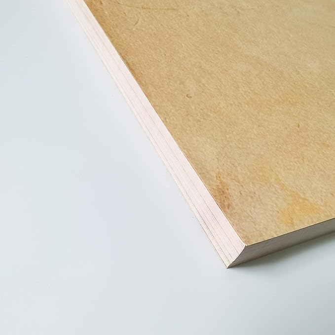 Loose Leaf Paper, Stationery Writing Paper, Vintage Antique Letterhead Paper 8.5" x 11",50 Sheets, A4 Unpunched Refills Paper for Ring Binder/Discbound, Decorative Printer Paper