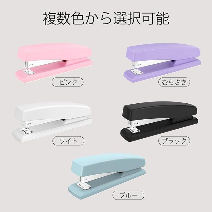 Deli Stapler, Desktop Stapler, Office Stapler, 25 Sheet Capacity, Includes 1000 Staples and Staple Remover, White