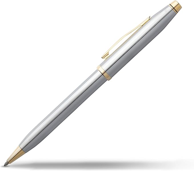 Cross Century II Refillable Ballpoint Pen Presented in a Luxury Gift Box - Medium Point, Black Ink, Medalist