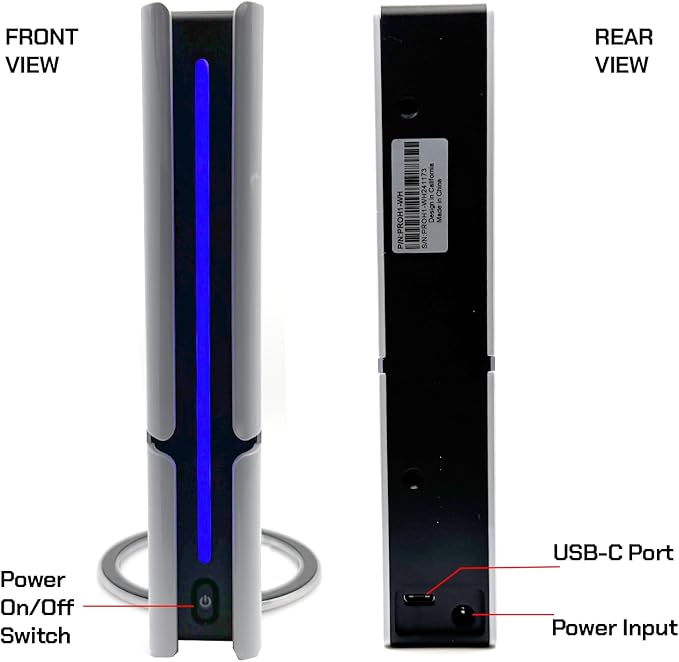 Avolusion PRO-H1 8TB 7200RPM USB 3.2 Gen2 (10Gbps) External Hard Drive (for Windows or MacOS Desktop PC/Laptop) (Renewed)