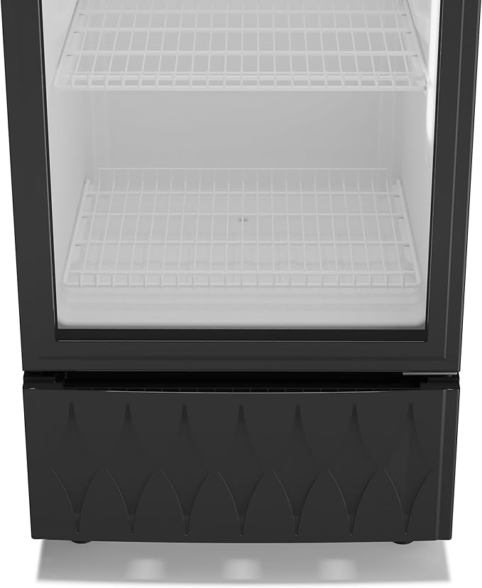 KoolMore DGDR-1D-9C 22 in. 9 Commercial One Glass Door Beverage Display Merchandiser Refrigerator Cooler, ETL Listed in Black, 9.1 cu. ft