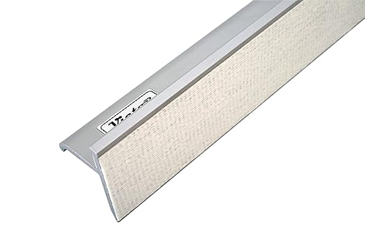 Victor 24-Inch Professional Aluminum Safety Ruler with Finger Guard Edge and Non-Slip Base - Perfect for Accurate Cutting and Crafting - Durable Cutting Ruler for Safe Use