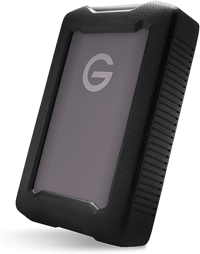 SanDisk Professional 4TB G-DRIVE ArmorATD - Rugged, Durable Portable External Hard Drive HDD, USB-C, USB 3.2 Gen 1 - SDPH81G-004T-GBAND