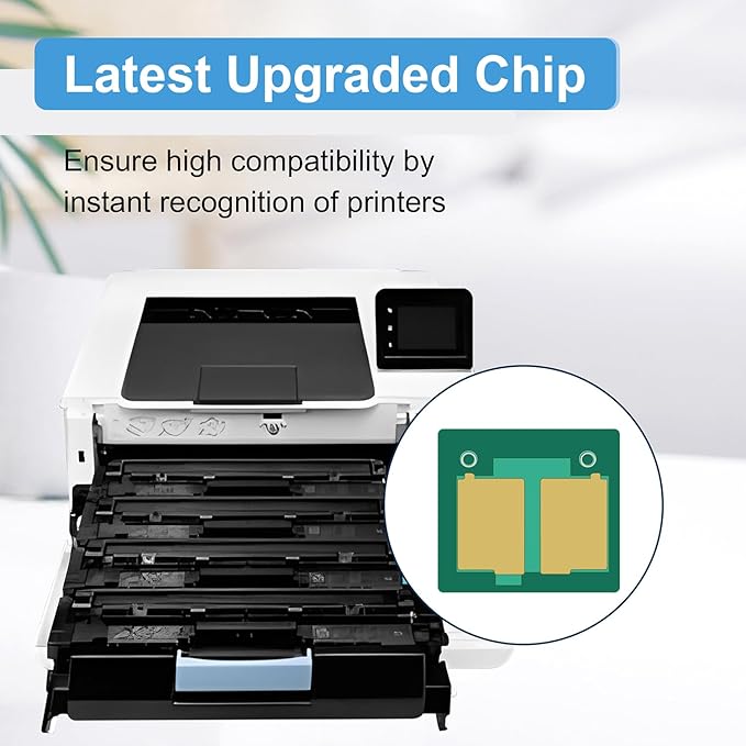 202X Toner Cartridges High Yield 4 Pack Compatible with 202X 202A Toner Cartridges, Works with Color Laser jet Pro MFP M281fdw M281cdw M281fdn M254dw M254dn(Black Cyan Yellow Magenta)