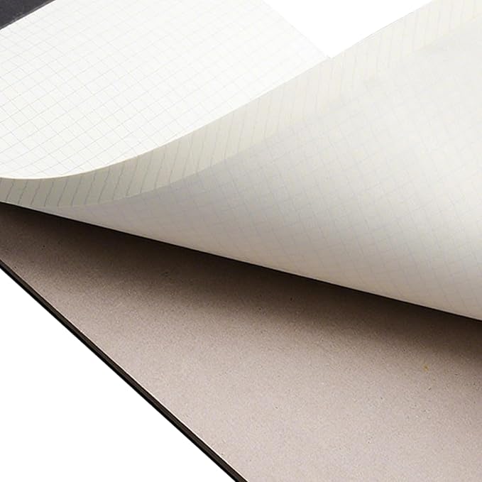 5 Pack A4 Graph Paper Pads, Quad Grid Paper Pad, 80 Sheets/Pad, Graph Paper Notebook for Office Supplies, Architects, White
