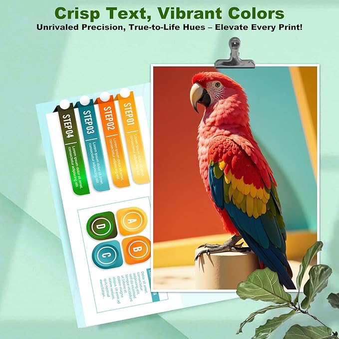 910 XL 910XL Ink Cartridges Combo Pack High Yield Replacement for HP 910XL Ink Cartridges for OfficeJet 8015e 8010 OfficeJet Pro 8025e 8020 8028e Printer (910 Ink 4-Pack)