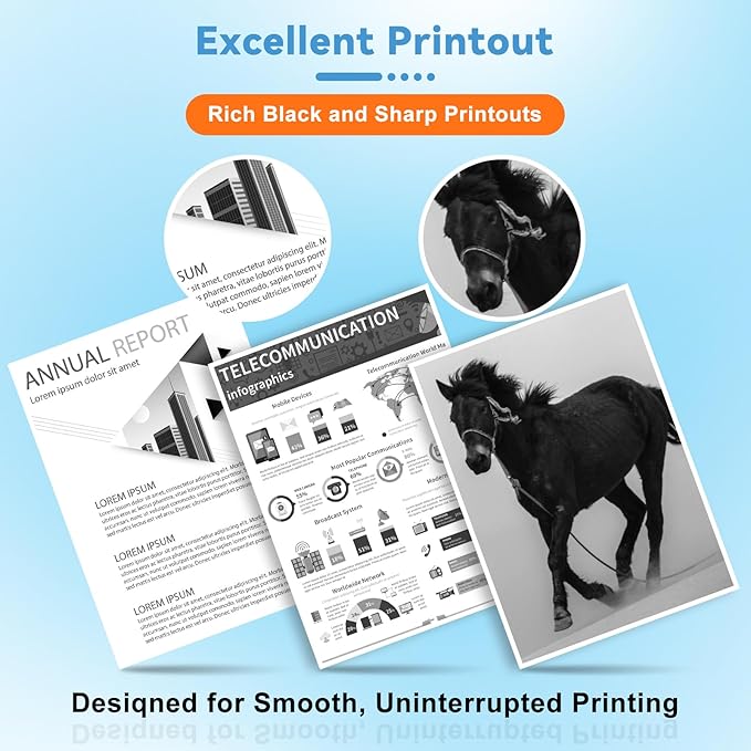 138A Toner Cartridge 2 Black with Chip Compatible for HP 138A W1380A Work with HP Laserjet Pro 3001dw 3001fdw 3001, MFP 3101fdw 3101 High Yeild Printer Toner Cartridge