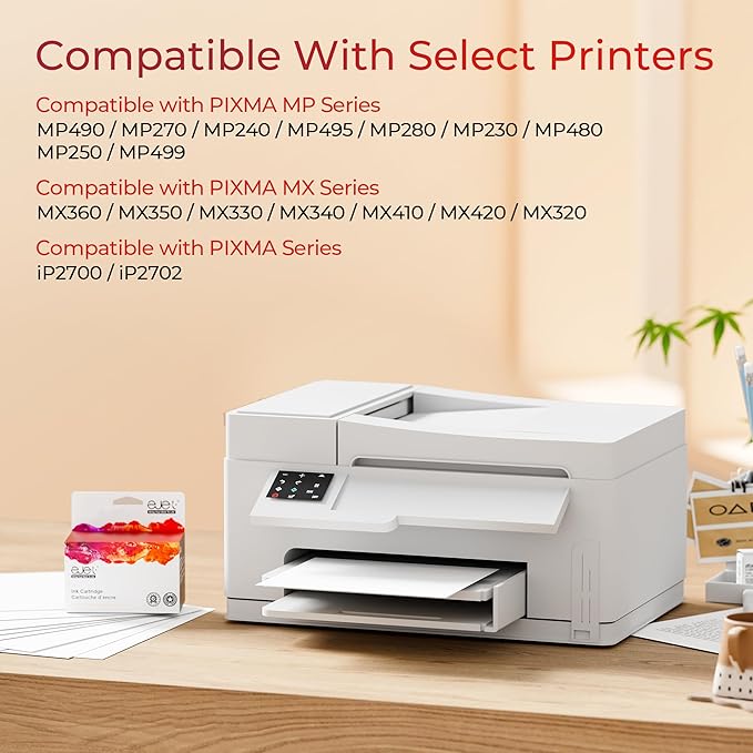 210XL Black Ink Cartridge Remanufactured Replacement for Canon 210XL Black Ink Cartridge 210 XL for Canon PIXMA IP2702 IP2702 MP230 MP250 MP270 MP280 MP480 MP490 MP495 MX320 MX330 MX340 MX410(2 Pack)