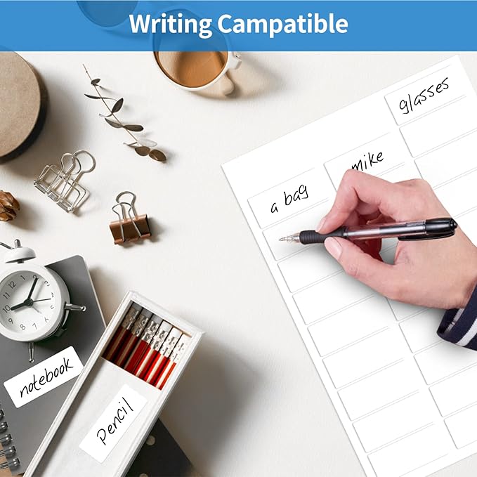 BESTEASY 30-up 4000 Sheets 1" X 2-5/8" Address Shipping Labels for Laser and Inkjet Printers, FBA Product Labels (120000 Labels)