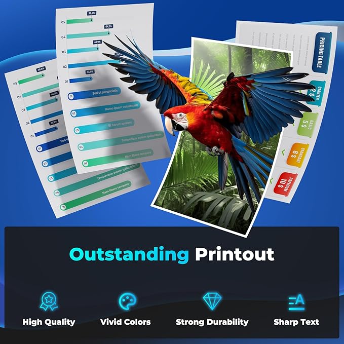 414A Toner Cartridges Compatible for HP 414A HP414A 414X 4 Pack with Chip for Color Laser Jet Pro MFP M479fdw M454dw M479fdn M454dn Enterprise MFP M480f M455dn MFP M479 W2020A W2020X Black & Color