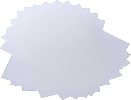 Rayson Frosted Binding Covers - 10 mil Polypropylene (PP) Matte Finish, 8.5" × 11", Durable Un-Punched Plastic Binding Covers, 50/Pack (PP2550MT)