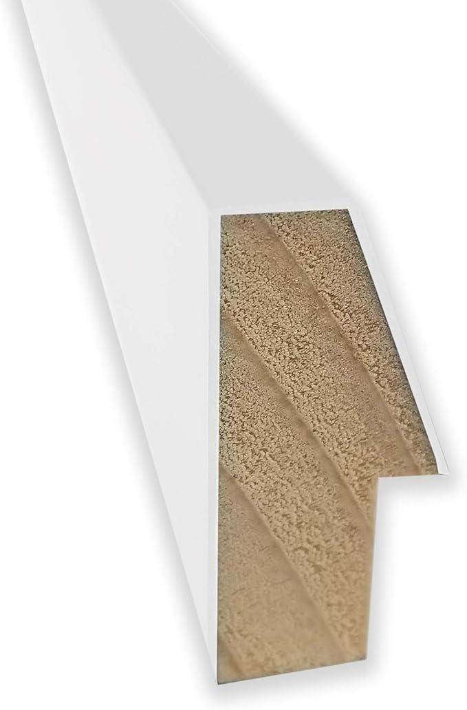 Amanti Art Natural Cork Board for Wall, 15x23 Vision Board with White Frame, Small Corkboard Office Decor for Home Organization, Modern Corkboard Pinboard to Display Items for Home Organization in