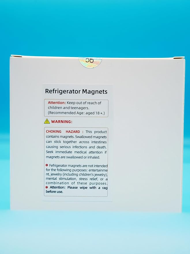 ZDZBLX Fridge Magnets, 28 Pack Strong Magnets for Refrigerator, Whiteboard, Locker, Classroom, Office (Yellow)