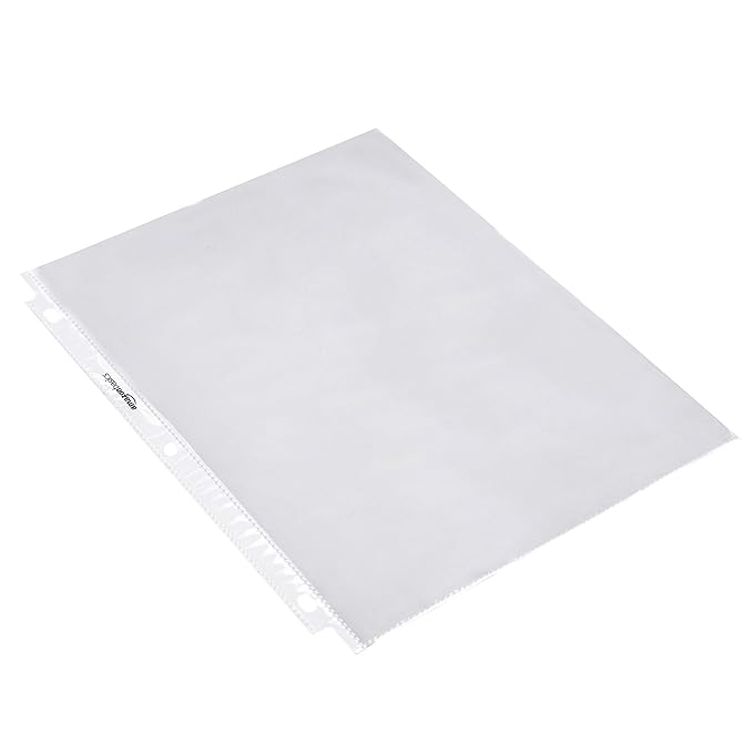 Amazon Basics Sheet Protector, 1200-Pack, Clear