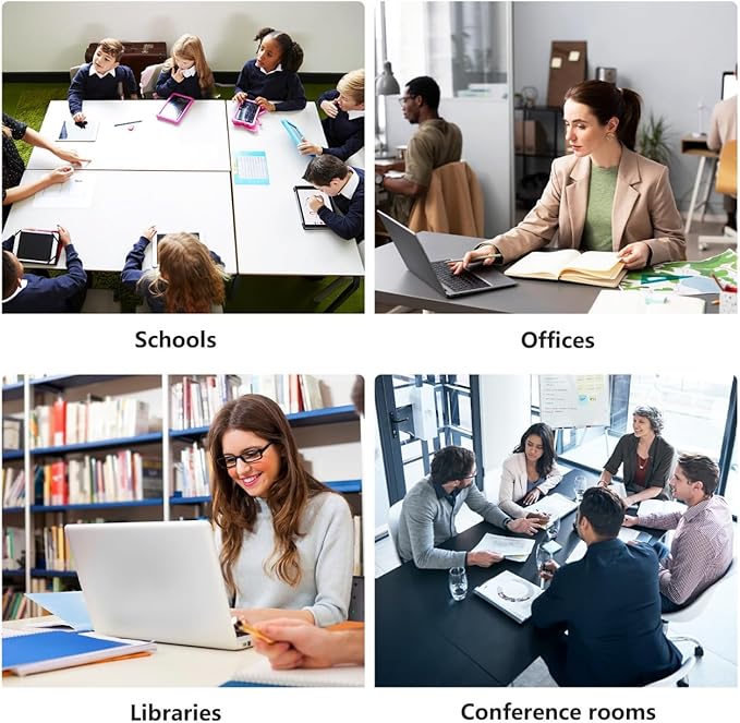 Conference Room Table, Folding Conference Tables,Thicken Grey Tabletop,Flip Top Wooden Seminar Meeting Room Table for Conference Room Offices (2, White, 70.8”)