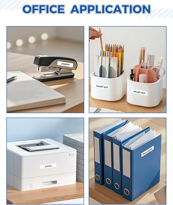 3-Pack Tze-231 12mm 0.47" White Label Maker Tape Compatible for Brother P Touch Label Tape Tze Tz 12mm 0.47" Laminated White Tze231 1/2" for PTouch PT-D220 PT-D210 PT-D200 PTD400 PT-D610BT