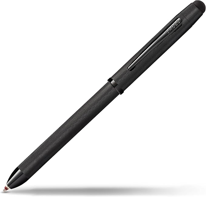 Cross Tech3+ Refillable Tech3+ Presented in a Premium Gift Box - Medium Point, Black Ink, Black