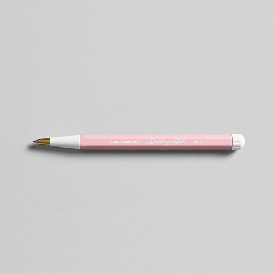 LEUCHTTURM1917 - Drehgriffel Writing Pen (Powder) - Gel Pen with Black Ink Included