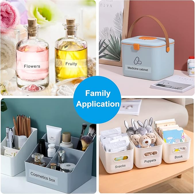 3-Pack TZ Tape 12mm Clear Replacement for Brother TZe-131 TZ-131 P Touch Label Tape 12mm 0.47 Laminated Black on Clear Label Maker Tape Work for Brother Ptouch PT-D600 PT-D200 PT-D210 PT-D400