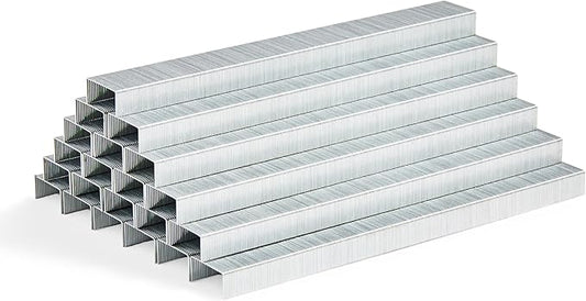 Amazon Basics Standard Stapler Staples, 1/4" Length, 50000 Count, 10-Pack of 5000, Silver