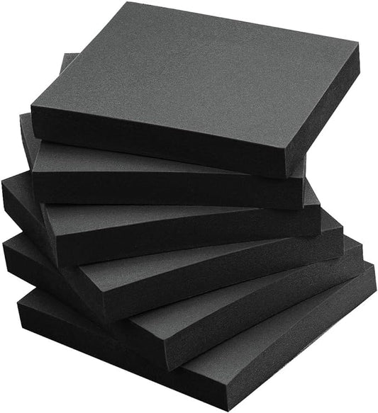 Early Buy Sticky Notes 3x3 Self-Stick Notes Black 6 Pads, 90 Sheets/Pad