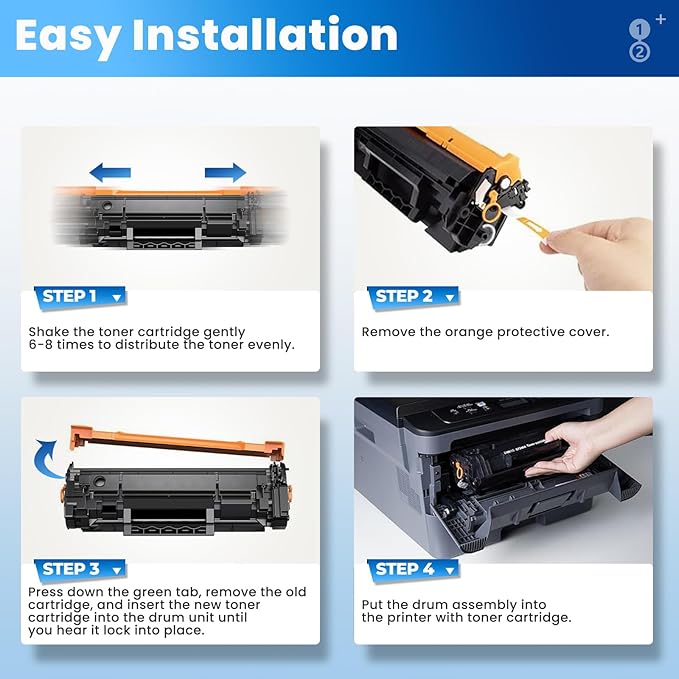 148X Toner Cartridge Laser Jet Pro 4001n 4101fdw 4001dn 1 Pack Compatible for HP 148X 148A W1480X W1480A Toner Cartridges Black for HP148X for HP Laser Jet Pro 4001n 4001dn 4001dw MFP 4101fdw 4101fdn