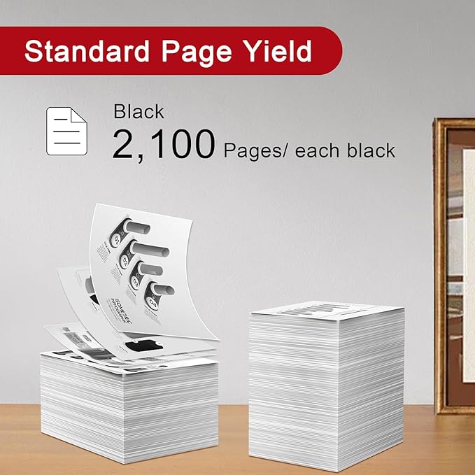 069 Black Toner Cartridge 2 Pack Compatible with Canon 069 Toner Cartridges, Working for Canon imageCLASS MF753Cdw MF751Cdw LBP674Cdw LBP673Cdw LBP674Cx MF752Cdw MF756Cx Printer(2 Pack, Black)