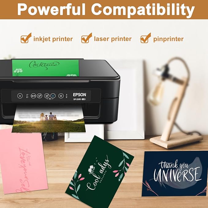 28 Sheets Dark Green Cardstock 8.5 x 11 Craft Paper, 92lb Heavyweight Christmas Green Card Stock for DIY Cards Making, Invitations, Thank You Cards, Birthday, Menus